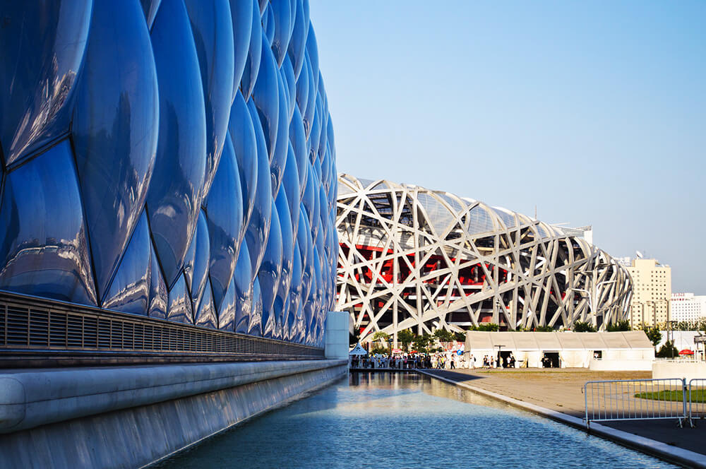 Beijing National Aquatics Centre Water Cube Architravel