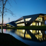 Vidre Negre Office Building, Cuneo, Italy, DaMilano Studio